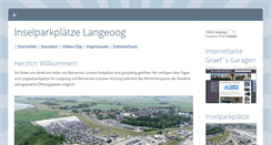 Desktop Screenshot of inselparkplaetze.de