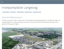 Tablet Screenshot of inselparkplaetze.de